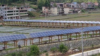 福建大田光伏農(nóng)場與觀光項目
