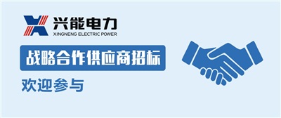 重磅丨興能電力戰(zhàn)略合作供應(yīng)商招標(biāo)公告