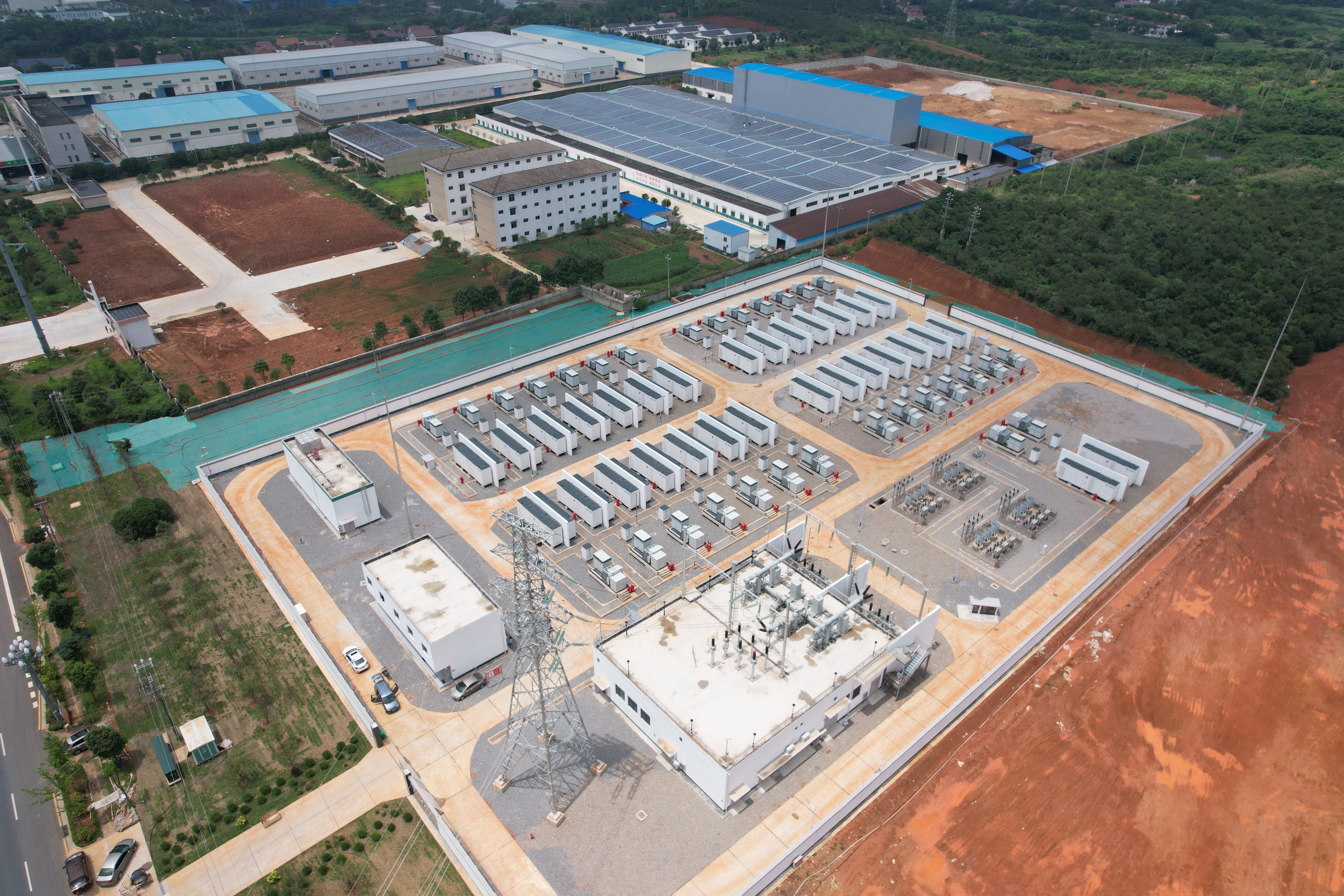 常德臨澧100MW/200MWH儲(chǔ)能項(xiàng)目